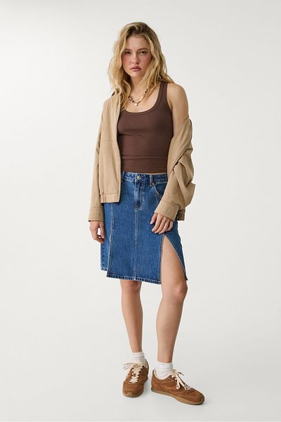 Stradivarius Basic strappy top