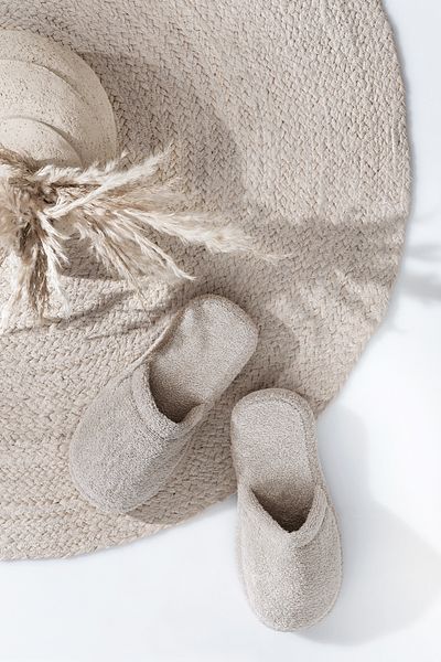 Yataş Beige Essentials Bathroom Slippers