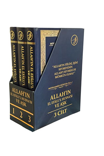 İkra Yayınları Allah'ın El Efalu'l Husnası Ve Aşk 3 Cilt Muhammed Hüseyin
