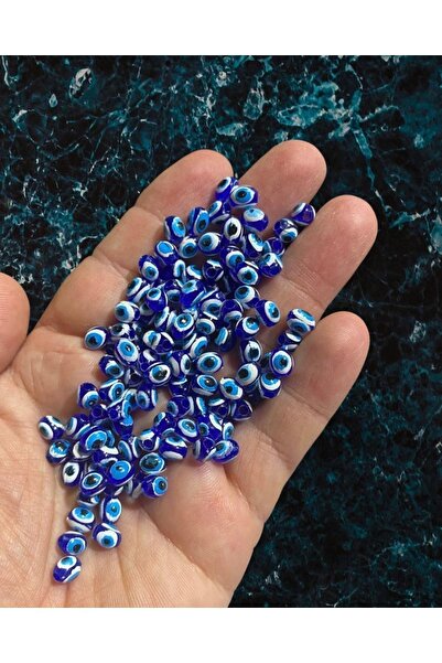 Flea Market (50 قطعة) خرز مجوهرات داناغوز صغير مقاس 7 مم - خرز مارتينيسكا وخرز الشعر