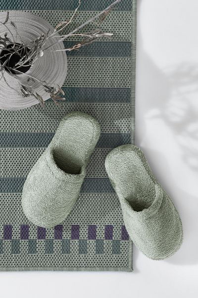 Yataş Essentials Bathroom Slippers - Nile Green