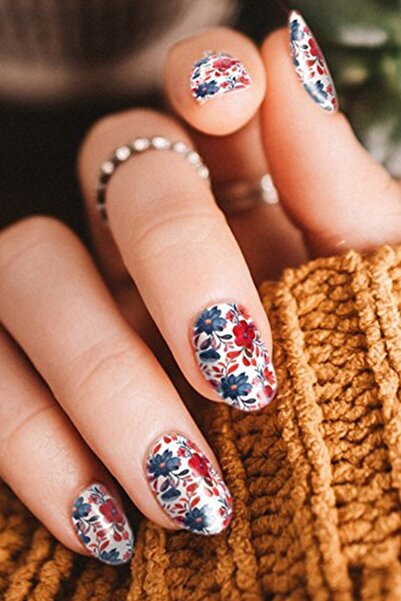 Artikel Çiçek Tırnak Dövmesi,Tırnak Tattoo,Nail Art ,Tırnak Sticker