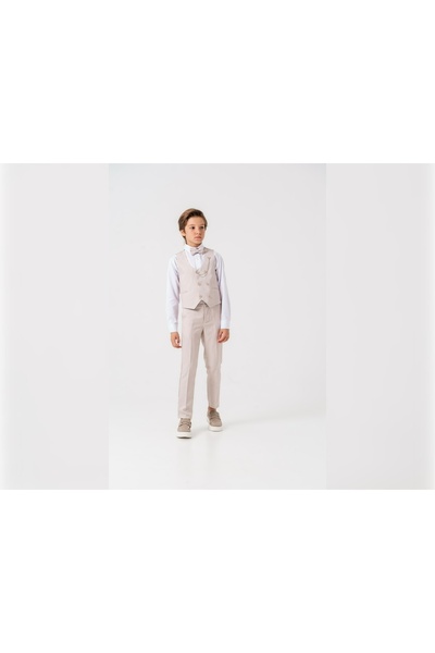 ugurbocegicocukdunyası Ladybugboy Carinos 6 Button Vest Full Suit 3058