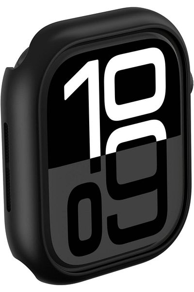 Amazingthing Amazing Thing Minimal designed for Apple Watch Series 10 46mm case cover - Black