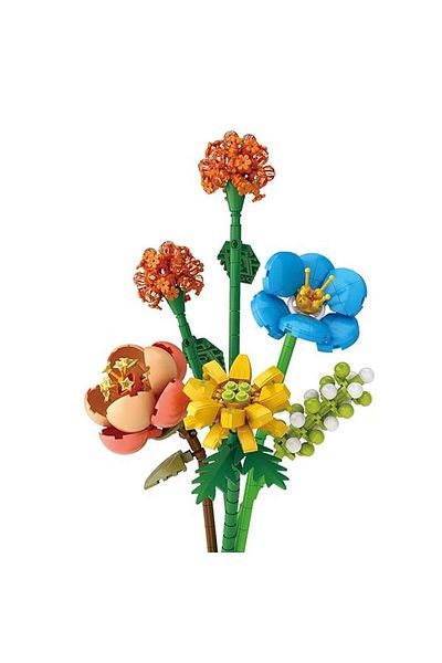 NillyToys Lz4601 Loz Spring Flower Blocks 633 Pieces