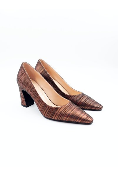 Tenau أحذية نسائية بكعب من الجلد الطبيعي