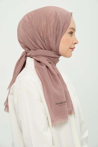 Madame Polo Petonya Shawl Mink Wrinkle-Free Non-Sweating Thin Daily Shawl 75X180 cm