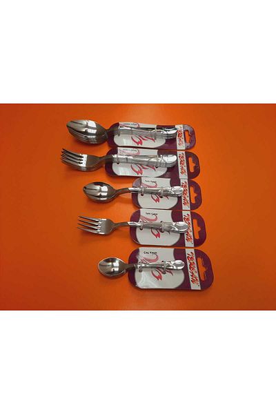Tercan çelik Crescent Cutlery Set 30 Pieces Quality Long Lasting Tercan Crescent Spoon Fork Set