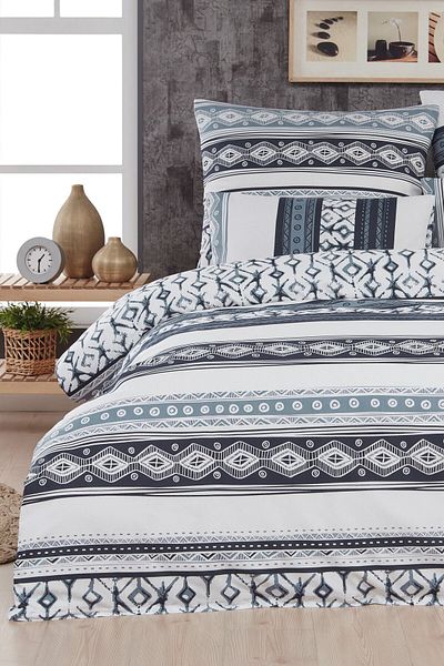 Mislina Home Σετ Παπλωματοθήκη Sylt Διπλό Χωρίς Σεντόνια