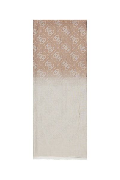 Guess Scarf 75X185 Women's Brown Shawl Aw5247Mod03-Brm