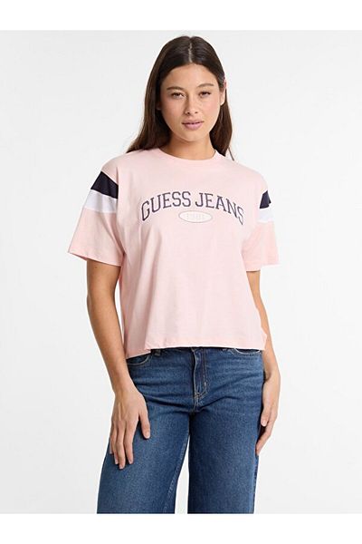 Guess Jeans Ss Cn Boxy Women's Boxy Fit T-Shirt