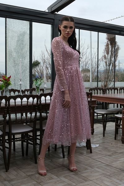 Feminist Square Shouldered Midi Jacket with Powder 6502491