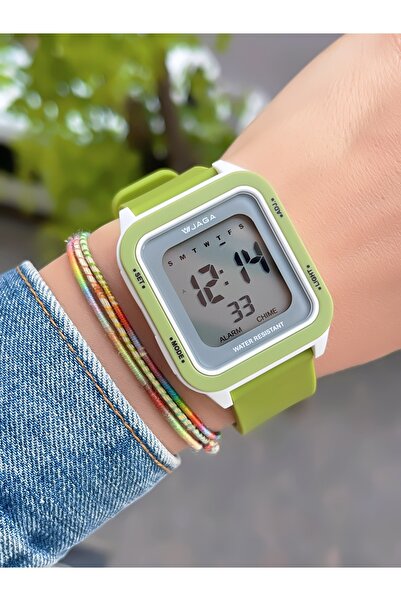 Jaga 10 ATM SU GEÇİRMEZ DİJİTAL ALARMLI GENÇ KOL SAATİ