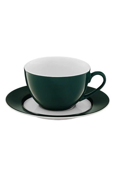 Ambition Set servire ceai sau cafea, 12 piese, 6 persoane, Aura Green