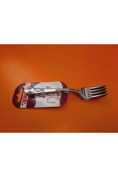 Tercan çelik Crescent Dessert Fork 6 Pieces Quality Long Lasting Dessert Fork