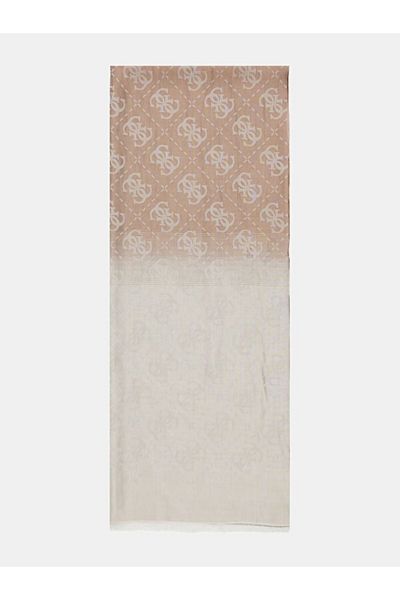 Guess Scarf 75X185 Women's Brown Shawl Aw5247Mod03-Brm