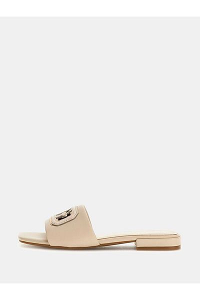 Guess Papuci de piele pentru femei Tarisha