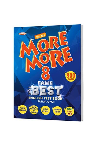 Kurmay Yayınları Kurmay Elt More and More 8. Class Fame the Best English Test Book