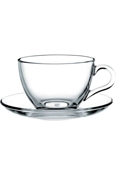 Paşabahçe Set servire ceai sau cafea, 12 piese, 6 persoane, Basic