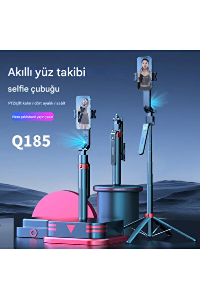 idragon Q185 AI PTZ Akıllı Takip Kameralı, Kablosuz Uzaktan Deklanşör, Canlı ...