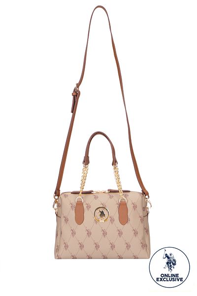 U.S. Polo Assn. Geantă de umăr pentru femei Us8701 K.beige