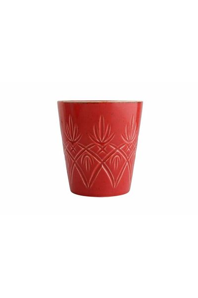 Porland Christina Red Glass 320 Cc