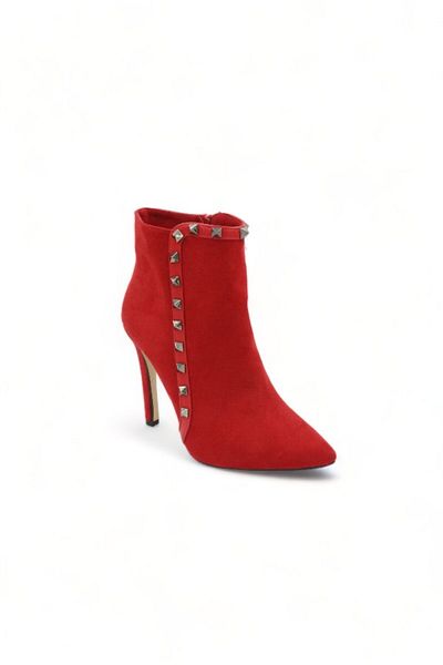ENDİCAN 038 6950 Women's High Heel Shoes RED SUET