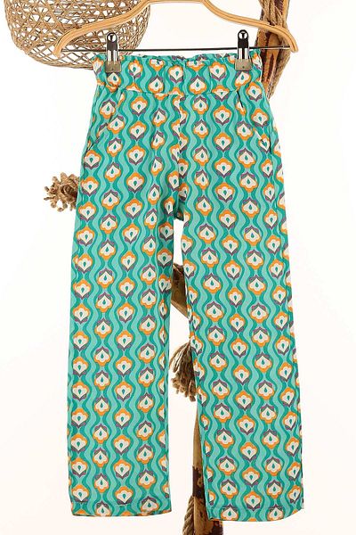 VOY KİDS Girl's Summer 2-3-4-5-6 Years Old Tiril Tiril Viscose Bottom Crop Model T-Shirt Girl's Set