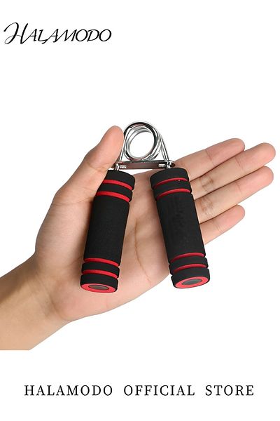 HALAMODO 2PCS Grip Strength Trainer Hand Grip Exerciser Strengthener with Adjustable Resistanc