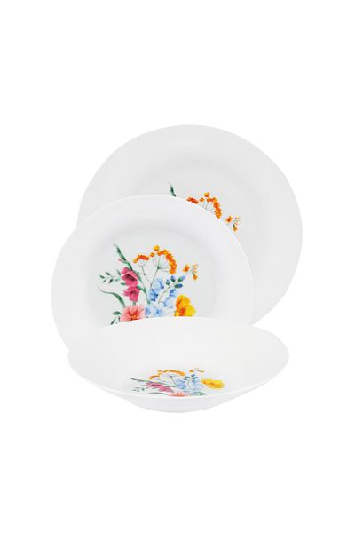 Domotti Dinner set, 18 pieces, 6 people, Lilli