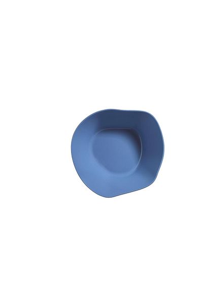 Kütahya Porselen Set Boluri Mari Skallop 2 Piese 23 Cm Albastru