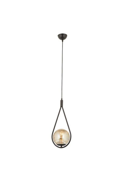 Apliqa Lustra HubRom, MIRZA 3539-01-01-BL 20x100 cm 1xE27-60W Negru