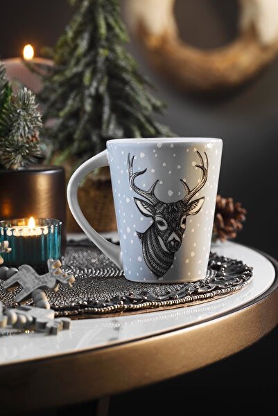 Kütahya Porselen Snowy 280 Cc Mug Bardak Tek Kişilik