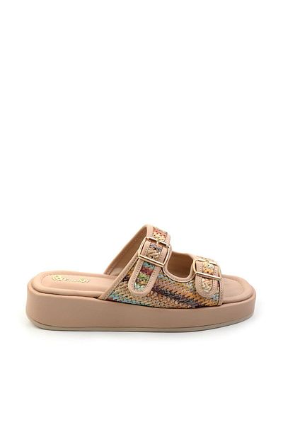 Bambi Papuci multicolori pentru femei K 04188131128