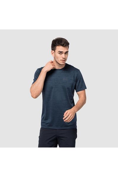 Jack Wolfskin Tricou pentru bărbați Hydropore XT-1806131365-Albastru