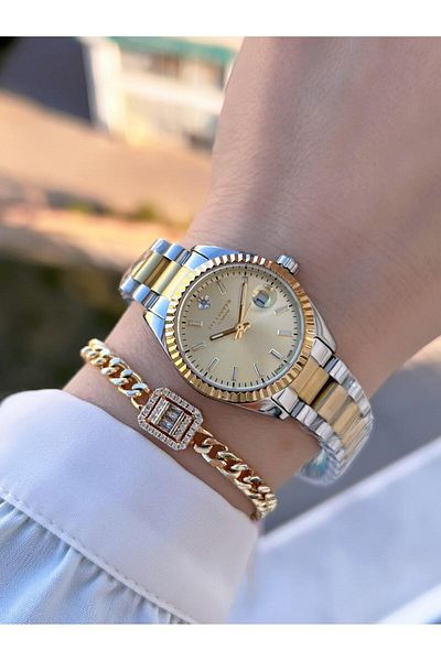 Lee Cooper Elite Series Steel Band 3 Atm Water Resistant Women Wrist Watch Blc08126.210
