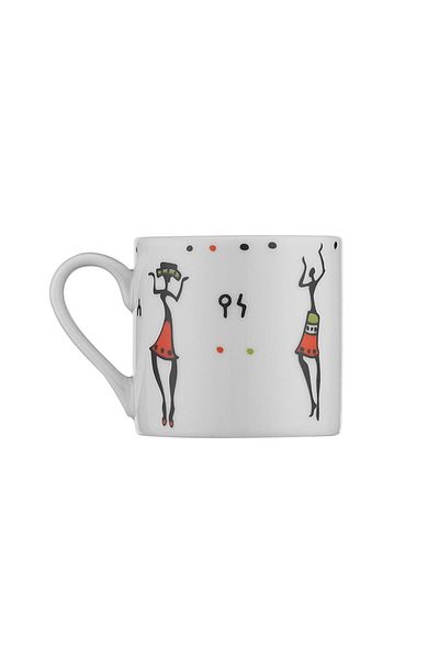 Kütahya Porselen Dream 4 Piece 2 Personality 11493 Coffee Cup Set