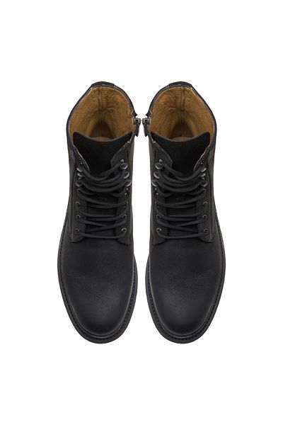 Desa Ανδρικές σουέτ μπότες Eden Black