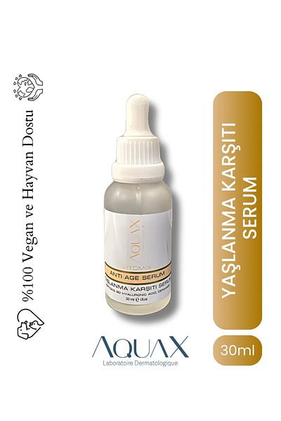 AquaX Anti Age Anti-Wrinkle Serum 30 ml - Anti-Aging Effect and Skin Renewal
