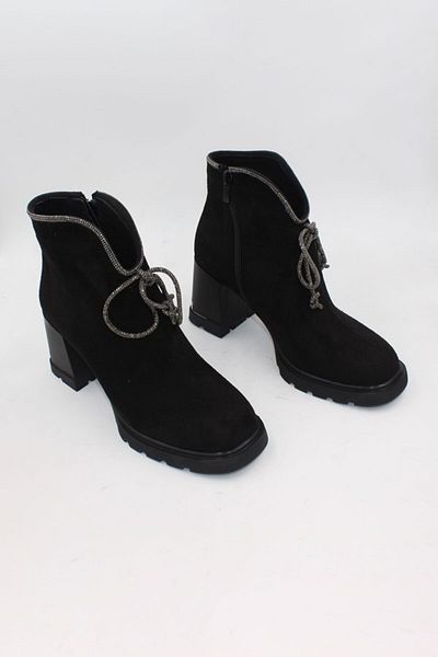 ENDİCAN 609 9001 Women's Boots BLACK SUEDE