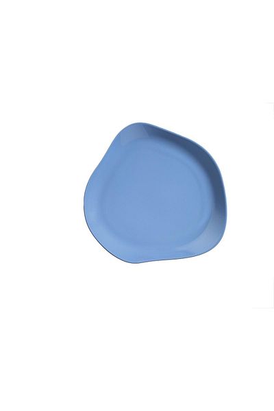 Kütahya Porselen Set de servire 2 bucăți Blue Scallops de 27 cm