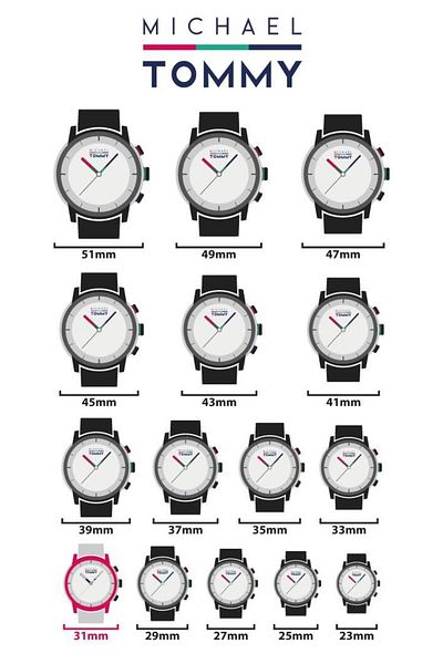 MICHAEL TOMMY Steel Women's Wristwatch - Mt- 325006 L-Csb33