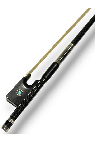 KÖHNER Professional Eboohee Heel Patterned Carbon Violin Bow/Arch (4/4 Size)