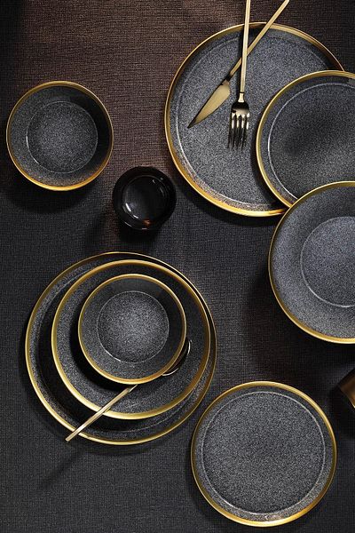 Kütahya Porselen Forza 8 Piece Dining Set for 2 People