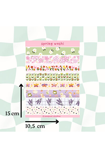 Songwol Studios Nalepnica sa prolećnom tematikom veličine A6: Dekal, Bullet J...