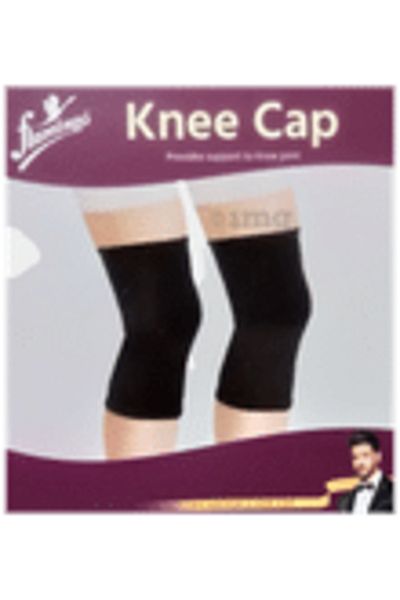 Flamingo KNEE CAP BLACK SIZE XL