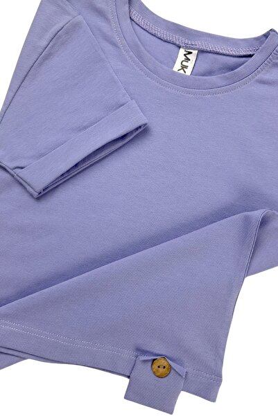 difa kids Girl Boy Child Set of 3 Wooden Button Design Basic Summer Bottom Top Set