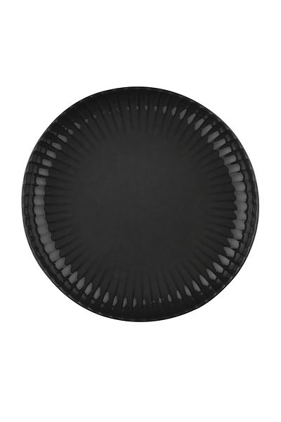 Kütahya Porselen Crest Black 20 cm Pit Plate