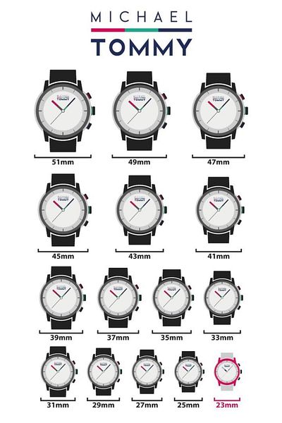 MICHAEL TOMMY Steel Women's Wristwatch - Mt- 325010 L-Csb23