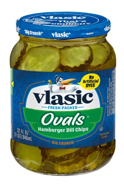 Heinz Vlasic Fresh Packed Ovals Hamburger Dill Chips 946 gr
